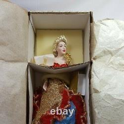 Franklin Mint Heirloom Doll Marilyn Monroe Porcelain Doll In Original Box 19in