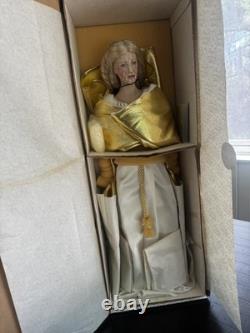 Franklin Mint Heirloom Doll QUEEN GALADRIEL Porcelain Doll Lord Of the Rings NEW