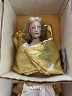 Franklin Mint Heirloom Doll QUEEN GALADRIEL Porcelain Doll Lord Of the Rings NEW