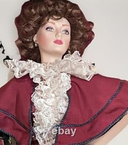 Franklin Mint Heirloom Doll The Gibson Girl in Vogue, Clarissa 22 With Box