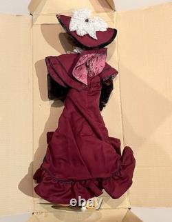Franklin Mint Heirloom Doll The Gibson Girl in Vogue, Clarissa 22 With Box