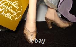 Franklin Mint Heirloom Passion Of Cinderella Porcelain Doll Artist Bernice Mowry