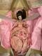 Franklin Mint Heirloom Peony Maryse Nicole Doll Withstand & tag