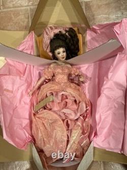 Franklin Mint Heirloom Peony Maryse Nicole Doll Withstand & tag
