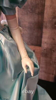 Franklin Mint Heirloom Porcelain Gibson Girl Night at Opera Doll 21 Tall
