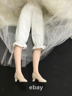 Franklin Mint Heirloom Porcelain Gone With The Wind Bride Wedding Scarlett Doll