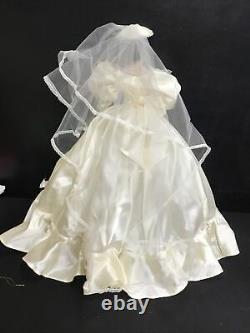 Franklin Mint Heirloom Porcelain Gone With The Wind Bride Wedding Scarlett Doll