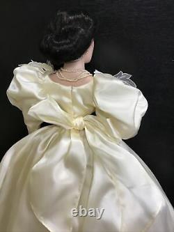 Franklin Mint Heirloom Porcelain Gone With The Wind Bride Wedding Scarlett Doll