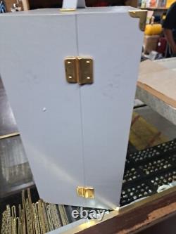 Franklin Mint Heirloom Porcelain Jackie Kennedy In Bridal Wedding Dress W Closet