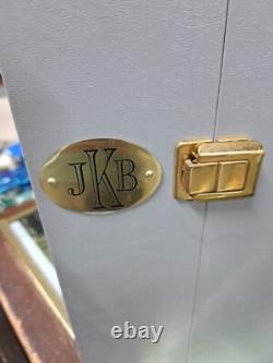 Franklin Mint Heirloom Porcelain Jackie Kennedy In Bridal Wedding Dress W Closet