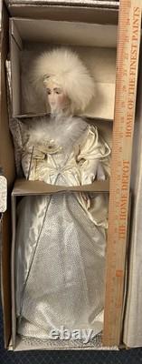 Franklin Mint Heirloom Snow Queen 22 Porcelain Doll