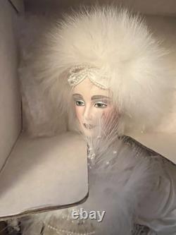 Franklin Mint Heirloom Snow Queen 22 Porcelain Doll