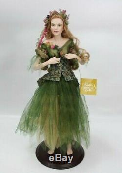 Franklin Mint Heirloom Titania Fairy Queen Midsummer's Night Porcelain Doll 18