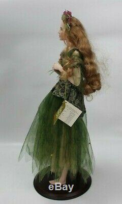 Franklin Mint Heirloom Titania Fairy Queen Midsummer's Night Porcelain Doll 18