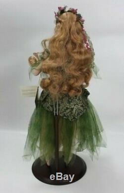 Franklin Mint Heirloom Titania Fairy Queen Midsummer's Night Porcelain Doll 18