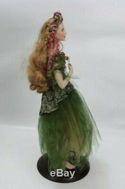 Franklin Mint Heirloom Titania Fairy Queen Midsummer's Night Porcelain Doll 18