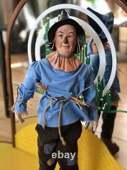 Franklin Mint Heirloom Wizard of Oz Porcelain Doll Collection & Display Set
