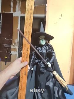 Franklin Mint Heirloom Wizard of Oz Wicked Witch of The West Porcelain Doll