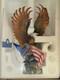 Franklin Mint Heroes of America Lest We Forget 9/11 Porcelain Eagle Sculpture