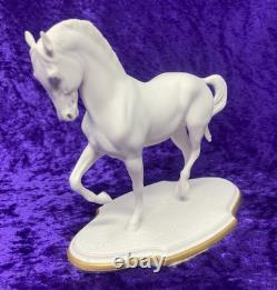 Franklin Mint Horse Piaffe by Pamela Du Boulay Spanish Riding School 6