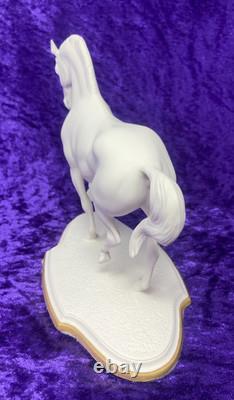 Franklin Mint Horse Piaffe by Pamela Du Boulay Spanish Riding School 6