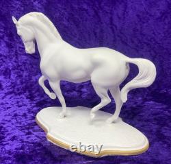 Franklin Mint Horse Piaffe by Pamela Du Boulay Spanish Riding School 6