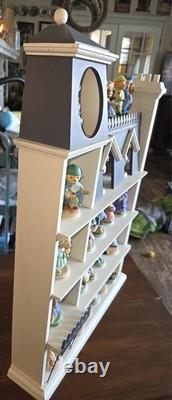 Franklin Mint Hotel Teddington Bear Display With 25 Bears Complete Set