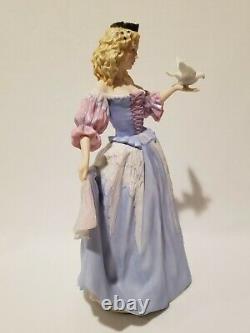 Franklin Mint House Faberge Princess Of The Ice Palace Figurine On Crystal Base