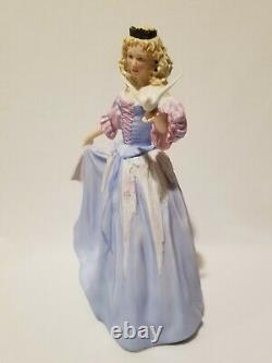 Franklin Mint House Faberge Princess Of The Ice Palace Figurine On Crystal Base