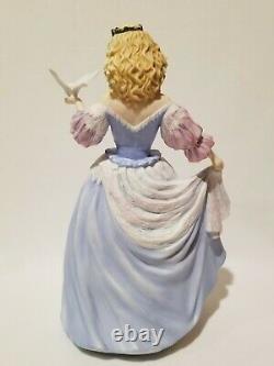 Franklin Mint House Faberge Princess Of The Ice Palace Figurine On Crystal Base