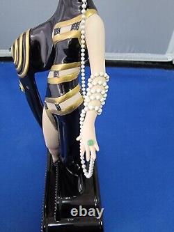 Franklin Mint House Of Erte Pearls & Emeralds Limited Edition # M2643