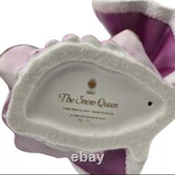 Franklin Mint House Of Faberge Fine Porcelain The Snow Queen 10.75 Cape Dress