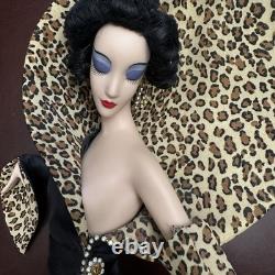 Franklin Mint House of Erte 19 Lady Panther Figurine Classic Elegance Cheetah