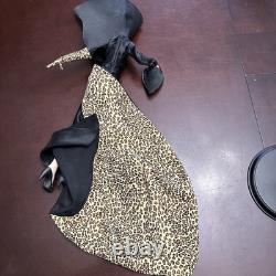 Franklin Mint House of Erte 19 Lady Panther Figurine Classic Elegance Cheetah