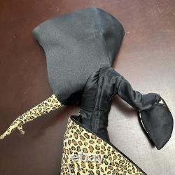 Franklin Mint House of Erte 19 Lady Panther Figurine Classic Elegance Cheetah