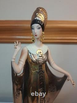 Franklin Mint House of Erte Art Deco Figurine ISIS Limited Edition 10.5