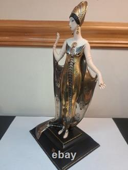 Franklin Mint House of Erte Art Deco Figurine ISIS Limited Edition 10.5