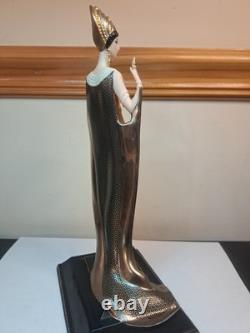 Franklin Mint House of Erte Art Deco Figurine ISIS Limited Edition 10.5
