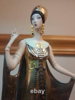 Franklin Mint House of Erte Art Deco Figurine ISIS Limited Edition 10.5
