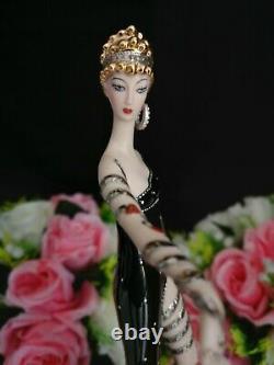 Franklin Mint House of Erté Figurine''Pearls and Rubies'