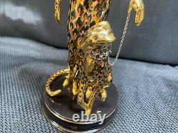 Franklin Mint House of Erte LEOPARD Figurine M2184 Limited Edition