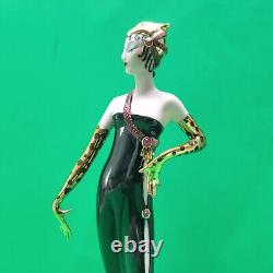 Franklin Mint House of Erte Limited Edition Collection Figurine Untamed Beauty