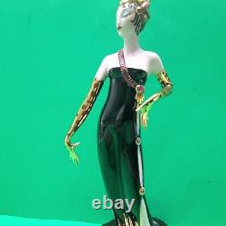 Franklin Mint House of Erte Limited Edition Collection Figurine Untamed Beauty