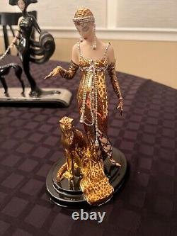 Franklin Mint House of Erte Limited Edition Collection Figurines-5 Figurines