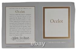 Franklin Mint House of Erte Ocelot Figurine Limited Edition A6939 Art Deco