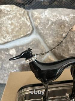 Franklin Mint House of Erte Porcelain Figurine Symphony In Black No. M1964
