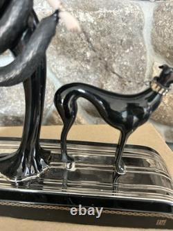Franklin Mint House of Erte Porcelain Figurine Symphony In Black No. M1964