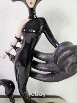 Franklin Mint House of Erte Porcelain Figurine Symphony In Black No. M4900