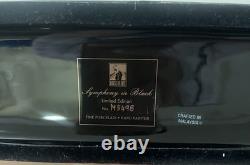 Franklin Mint House of Erte Porcelain Figurine Symphony In Black No. M 5498