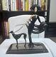 Franklin Mint House of Erte Symphony In Black Limited Edition Greyhound